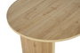 Hannah Home Mesa de comedor extensible de roble Cádiz, tablero de partículas con melamina, 180x75x90 cm, capacidad de carga 70 kg